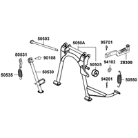 Ständer & Kickstarterhebel
