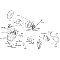 Lichtmaschine, Anlasser & Gehäusedeckel