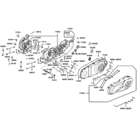 Kurbelgehäuse & Variomatikdeckel