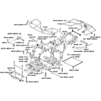 Rahmen Chassis, Rahmenteile & Gepäckträger