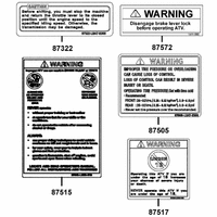 Aufkleber & Hinweis - Schilder