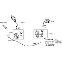 Schaltereinheit & Rückspiegel