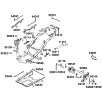 Rahmen & Motorhalter