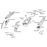 Hintere Verkleidungen & Helmfach