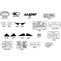 Aufkleber & Hinweis - Schilder