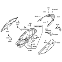 Helmfach & Verkleidung hinten