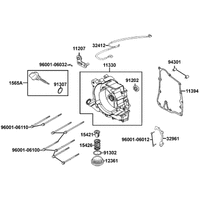 Kurbelgehäusedeckel rechts