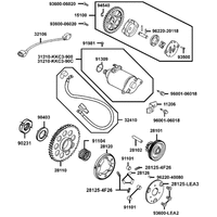 Elektrischer Anlasser & Ölpumpe