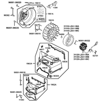 Luftleitbleche & Lichtmaschine