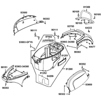 Verkleidungen hinten & Helmbox