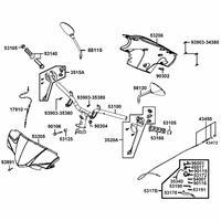 Griffe, Spiegel, Lenker & Lenkerverkleidung