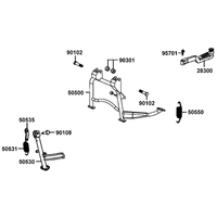 Ständer & Kickstarterhebel