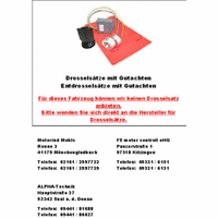 Drossel- / Entdrosselsätze