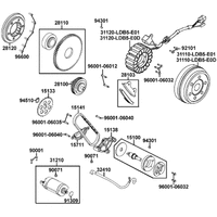 Lichtmaschine, Anlasser & Ölpumpe