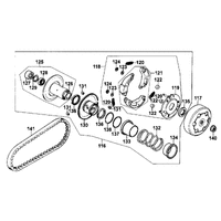 Fliehkraftkupplung Hi.- Antrieb