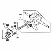 Kurbelwelle & Kolben