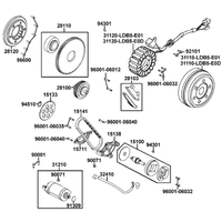 Lichtmaschine, Anlasser & Ölpumpe