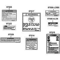 Aufkleber & Hinweis - Schilder