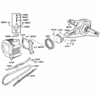 Zylinder, Kolben & Kurbelwelle