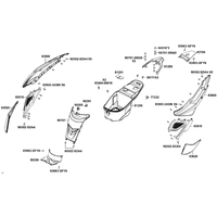 Hintere Verkleidungen & Helmfach