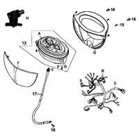 Tachometer & Gehäuse
