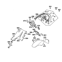 Rücklicht & hintere Radabdeckung