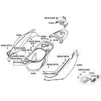 Hintere Verkleidungen & Helmbox