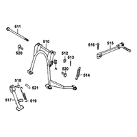 Ständer & Kickstarterhebel