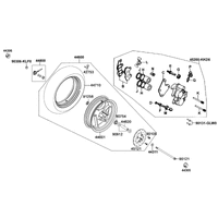 Vorderrad mit Bremse