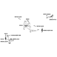 Ständer & Kickstarterhebel