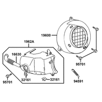 Luftleitblech & Zylinderabdeckung