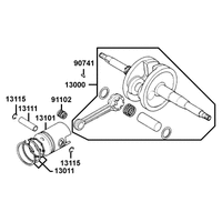 Kolben & Kurbelwelle