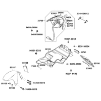 Rücklicht & hintere Radabdeckung