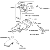 Rücklicht & Radabdeckung hinten