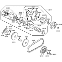 Fliehkraftkupplung & Variomatik