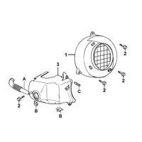 Luftleitblech & Zylinderabdeckung