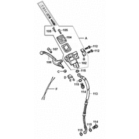 Hauptbremszylinder vorne