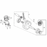 Kurbelwelle & Kolben