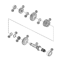 GETRIEBE I - ANTRIEBSWELLE