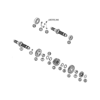 GETRIEBE I - ANTRIEBSWELLE