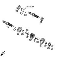 GETRIEBE I / ANTRIEBSWELLE