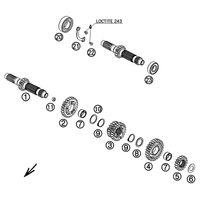 GETRIEBE I - ANTRIEBSWELLE
