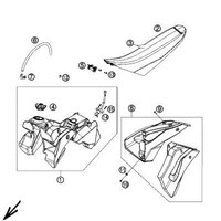 TANK / SITZBANK / VERKLEIDUNG