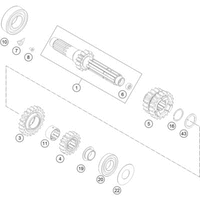 GETRIEBE I - ANTRIEBSWELLE