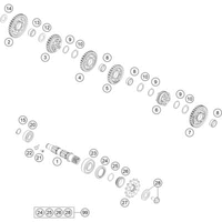 GETRIEBE II - ABTRIEBSWELLE