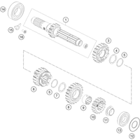 GETRIEBE I - ANTRIEBSWELLE