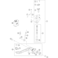 BETÄTIGUNG HINTERBREMSE