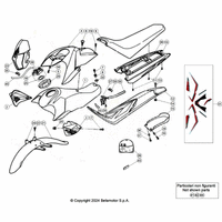 VERKLEIDUNG/SITZBANK/TANK