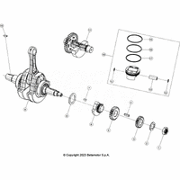 KURBELWELLE/KOLBEN/AUSGLEICHWELLE