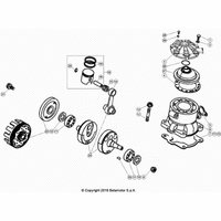 KURBELWELLE/KOLBEN/AUSGLEICHSWELLE